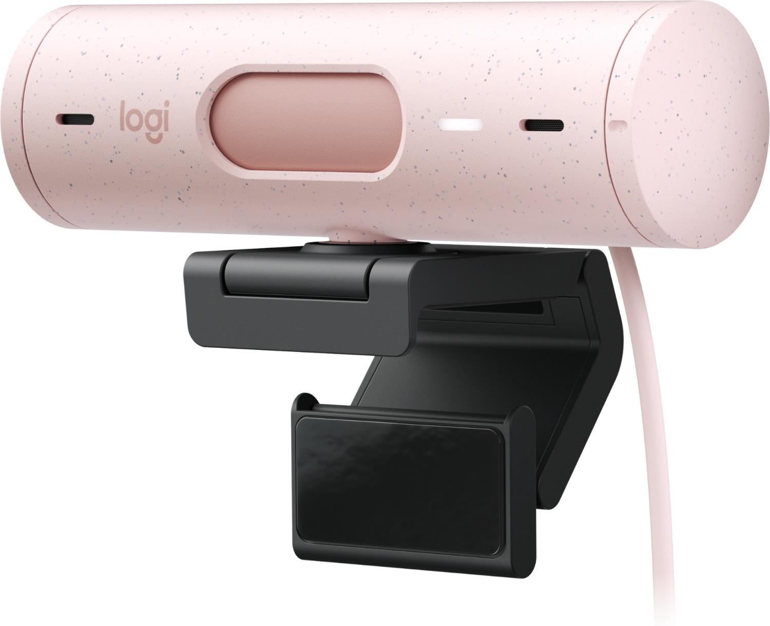 CÁMARA WEB LOGITECH BRIO 500 4 MP 1920 X 1080 PIXELES USB C ROSA - 2
