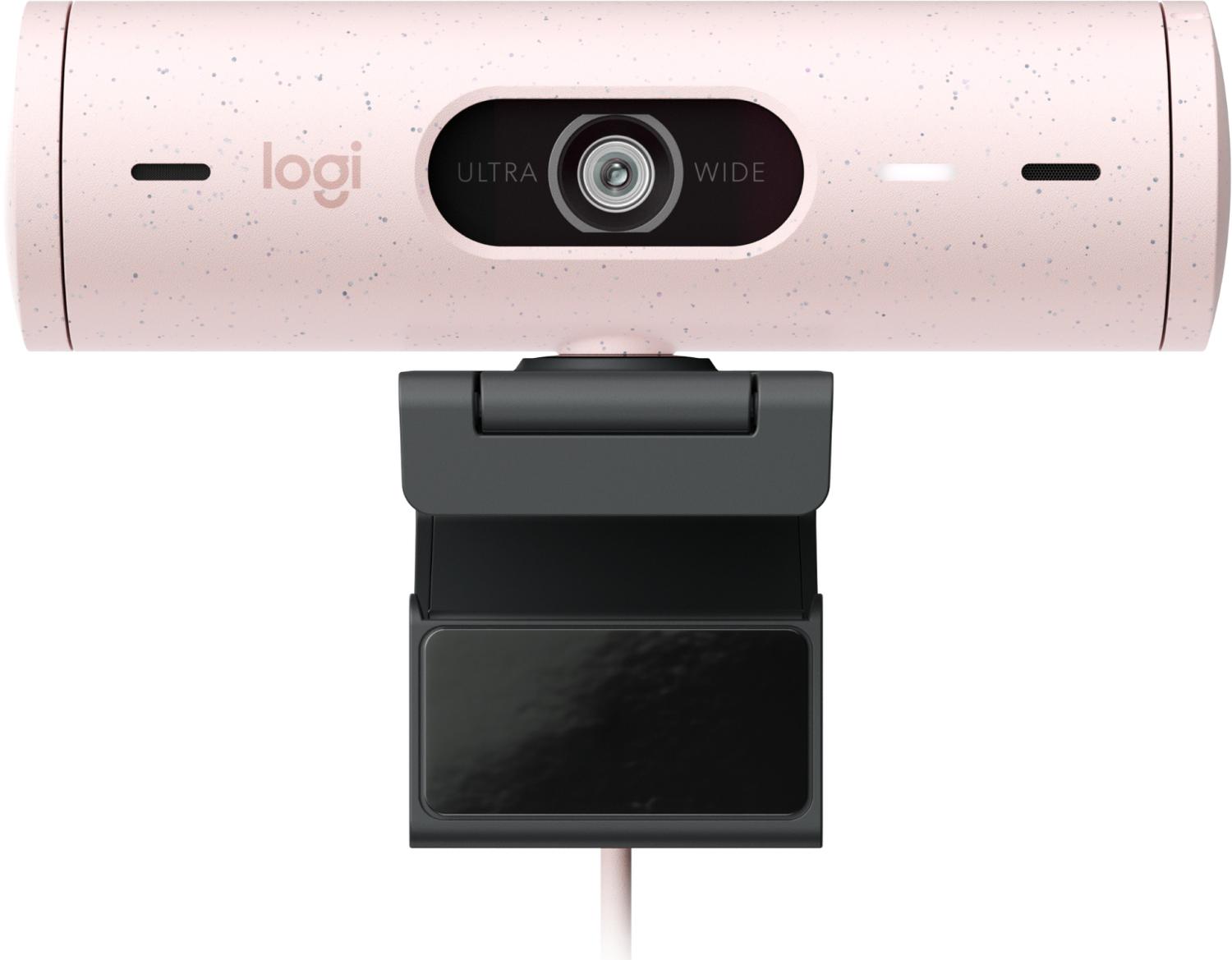 CÁMARA WEB LOGITECH BRIO 500 4 MP 1920 X 1080 PIXELES USB C ROSA - 3