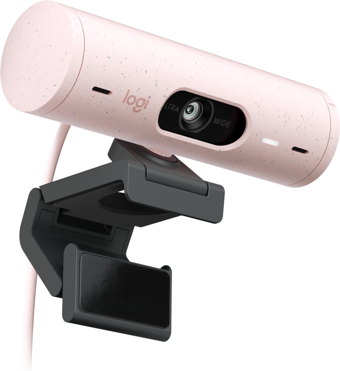 CÁMARA WEB LOGITECH BRIO 500 4 MP 1920 X 1080 PIXELES USB C ROSA - 4