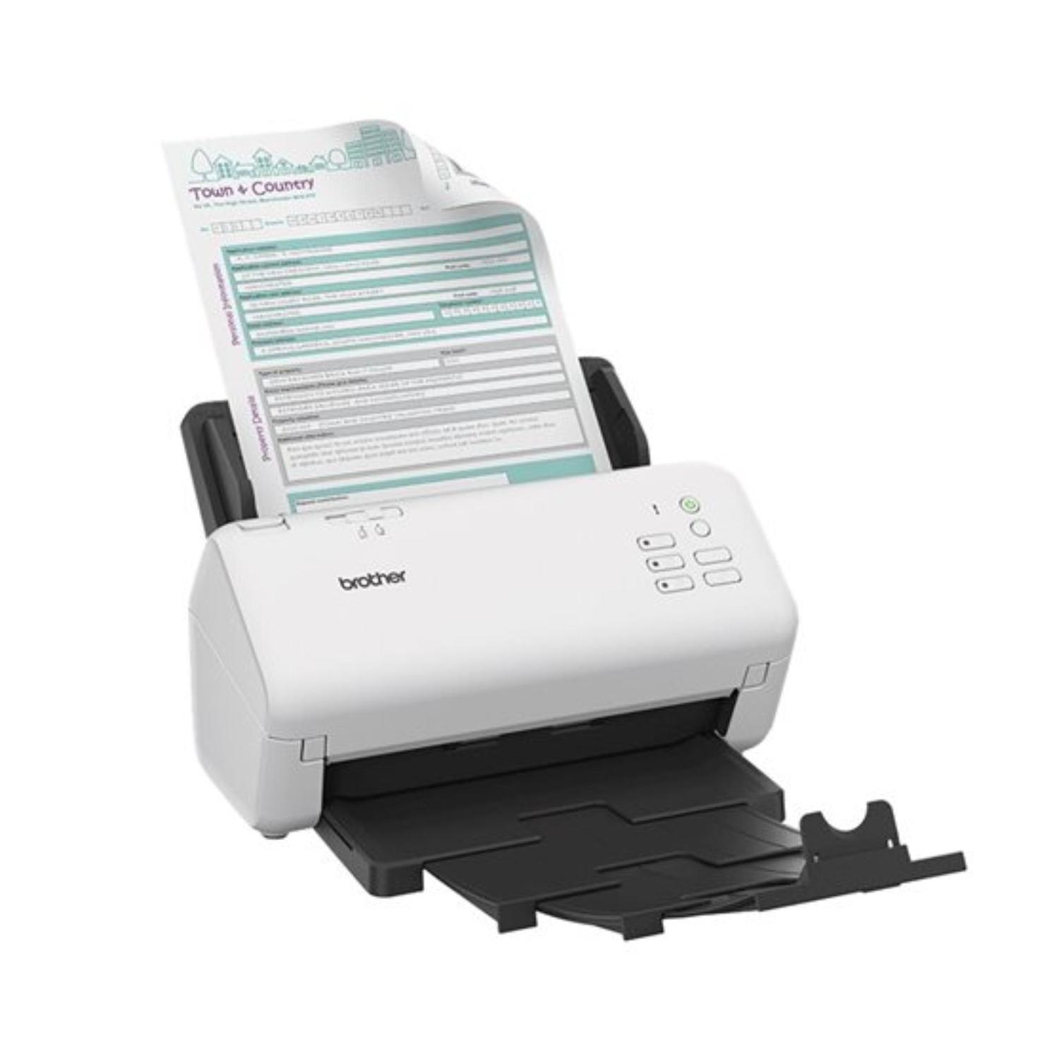 ESCÁNER BROTHER ADS-4300N ALIMENTADOR AUTOMATICO - 2