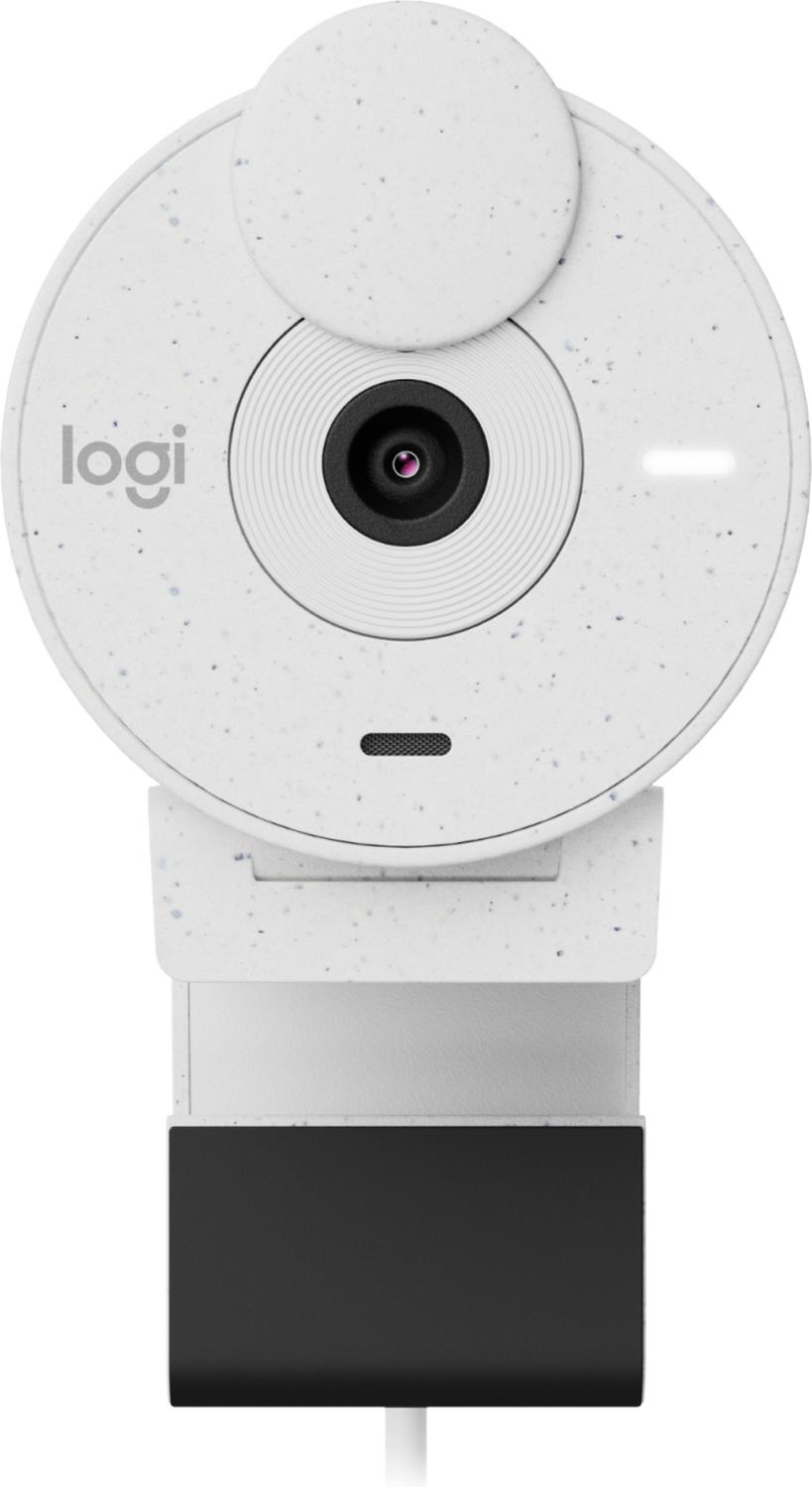 CÁMARA WEB LOGITECH BRIO 300 2MP USB C BLANCO - 4