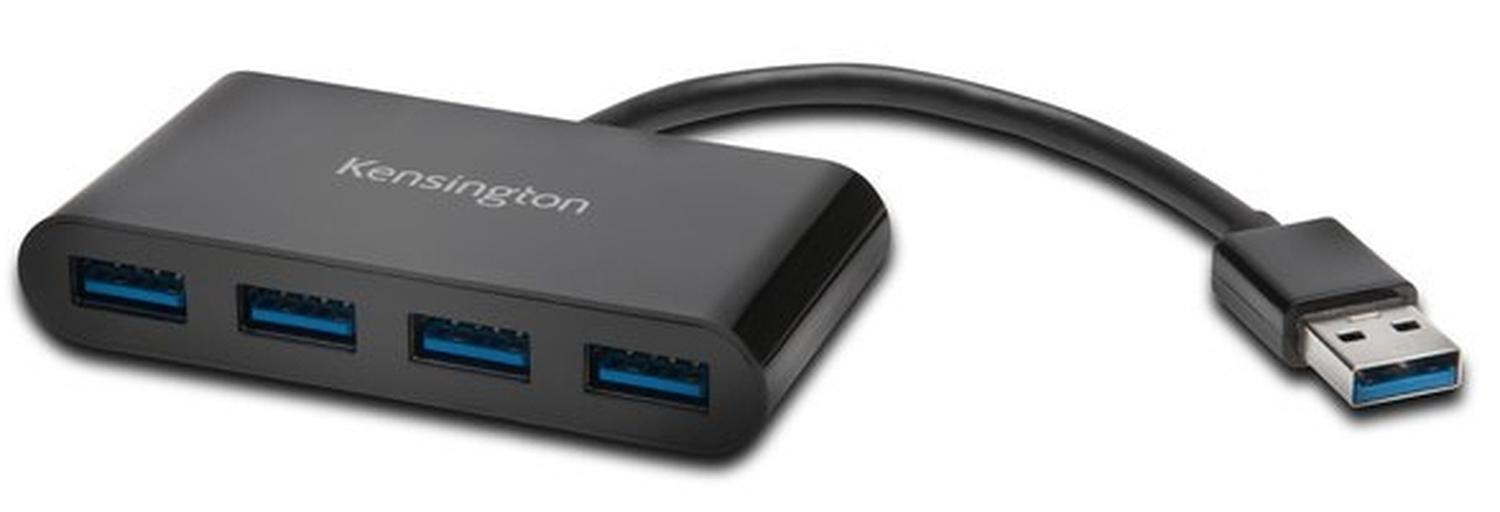 ICZI Hub USB 3.0 A 4 Porte: Nero, Plug-and-play, 5 Gbps, Senza Driver