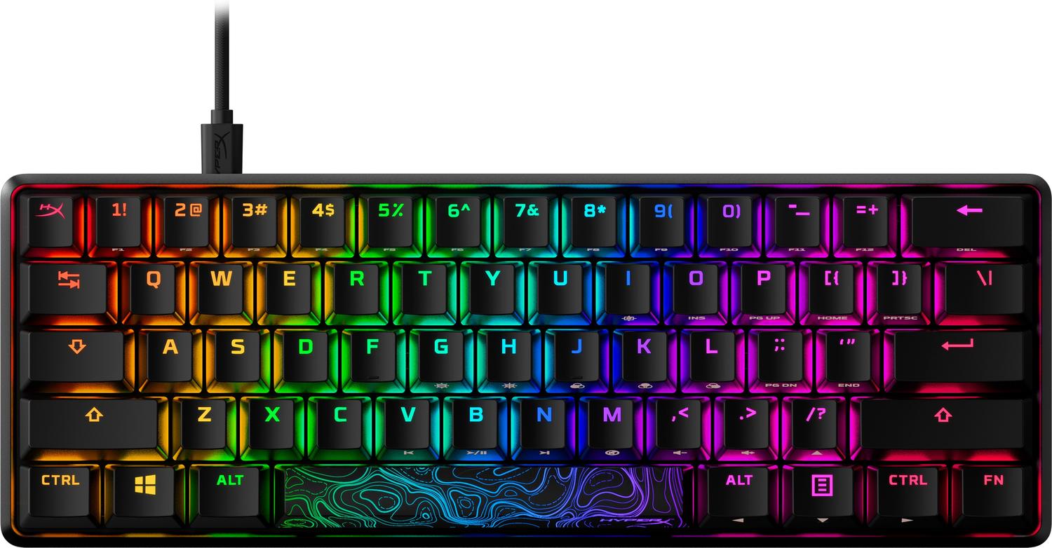 TECLADO MECANICO HYPERX ALLOY ORIGINS 60 NEGRO - 5