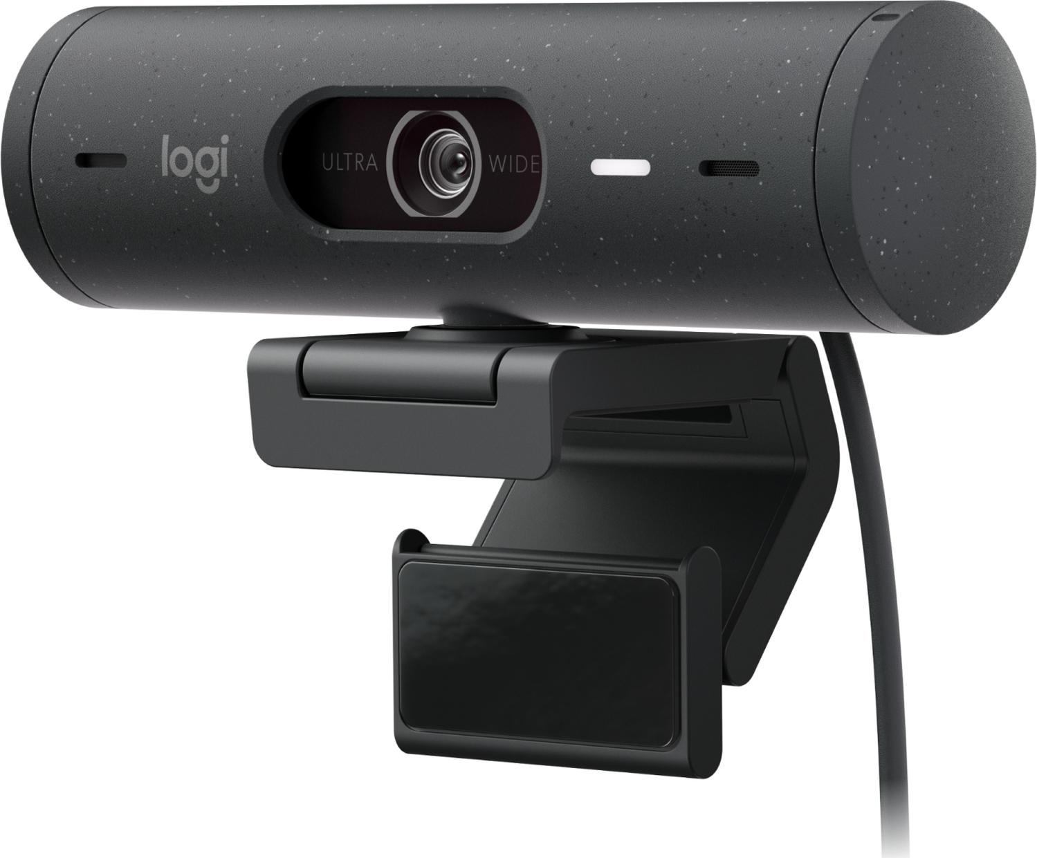 CÁMARA WEB LOGITECH BRIO 500 4MP USB C GRAFITO - 1