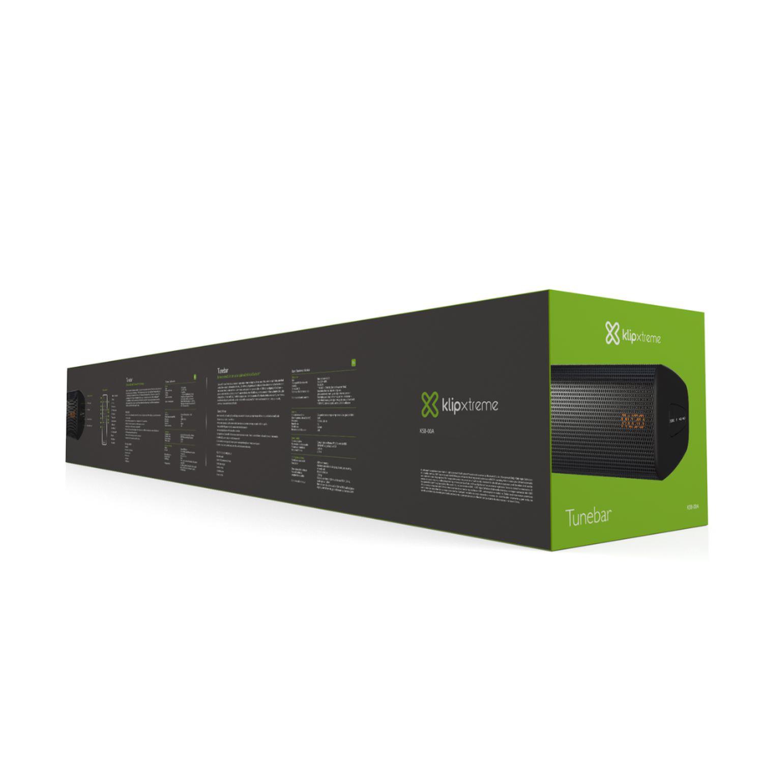 BARRA DE SONIDO KLIP XTREME TUNEBAR NEGRO - 6