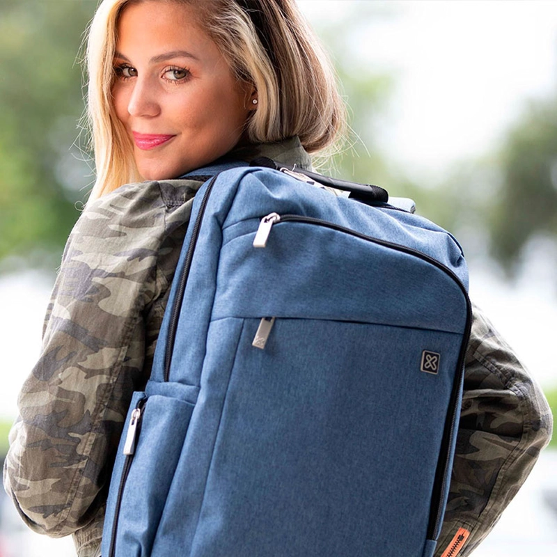 MOCHILA KLIP XTREME INDIGO 15.6' AZUL - 6