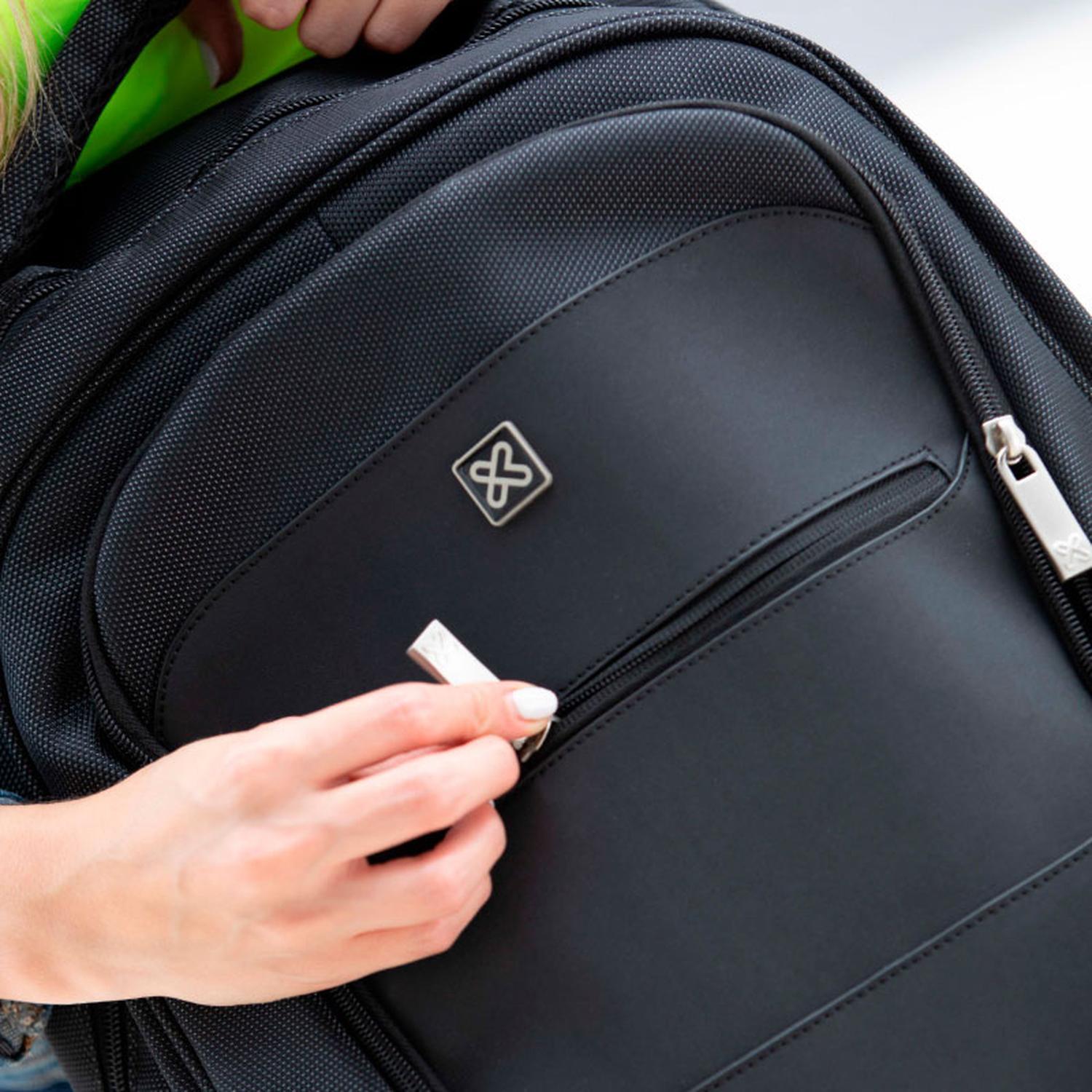 MOCHILA KLIP XTREME TUNDRA 15.6' NEGRO - 8