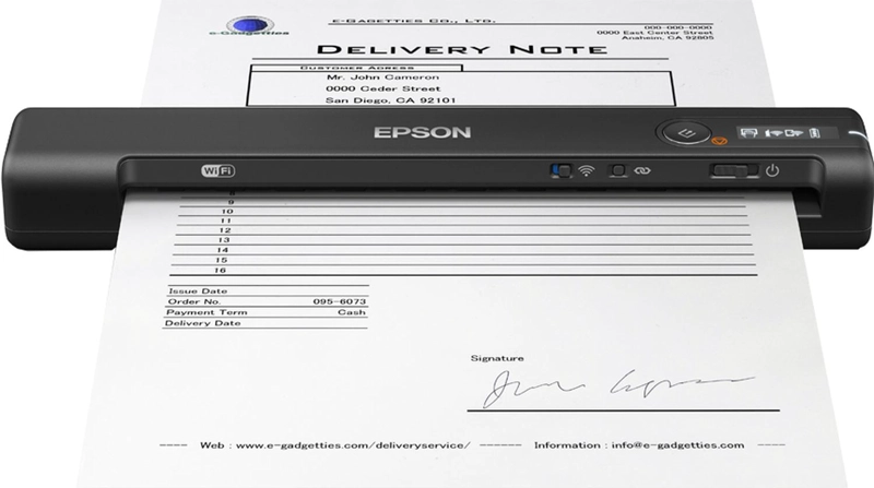 ESCANER PORTATIL WORKFORCE ES-60W 600 X 600 DPI A4 USB - 1