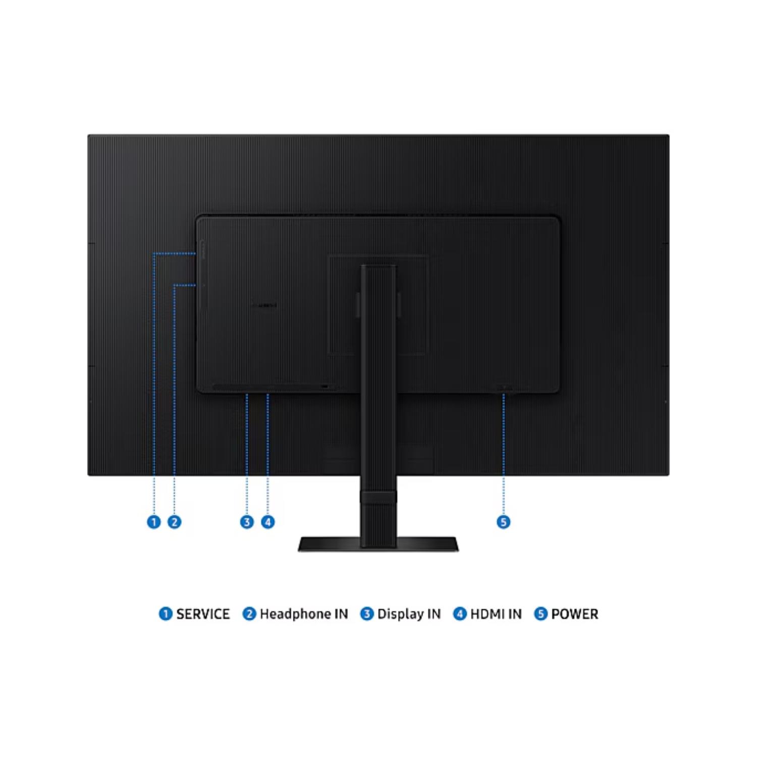 MONITOR SAMSUNG 32' S70UD VIEWFINITY S7 UHD 4K - 5