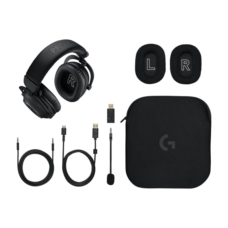 AURICULARES OVER-EAR INALAMBRICO LOGITECH PRO X 2 LIGHTSPEED NEGRO - 5
