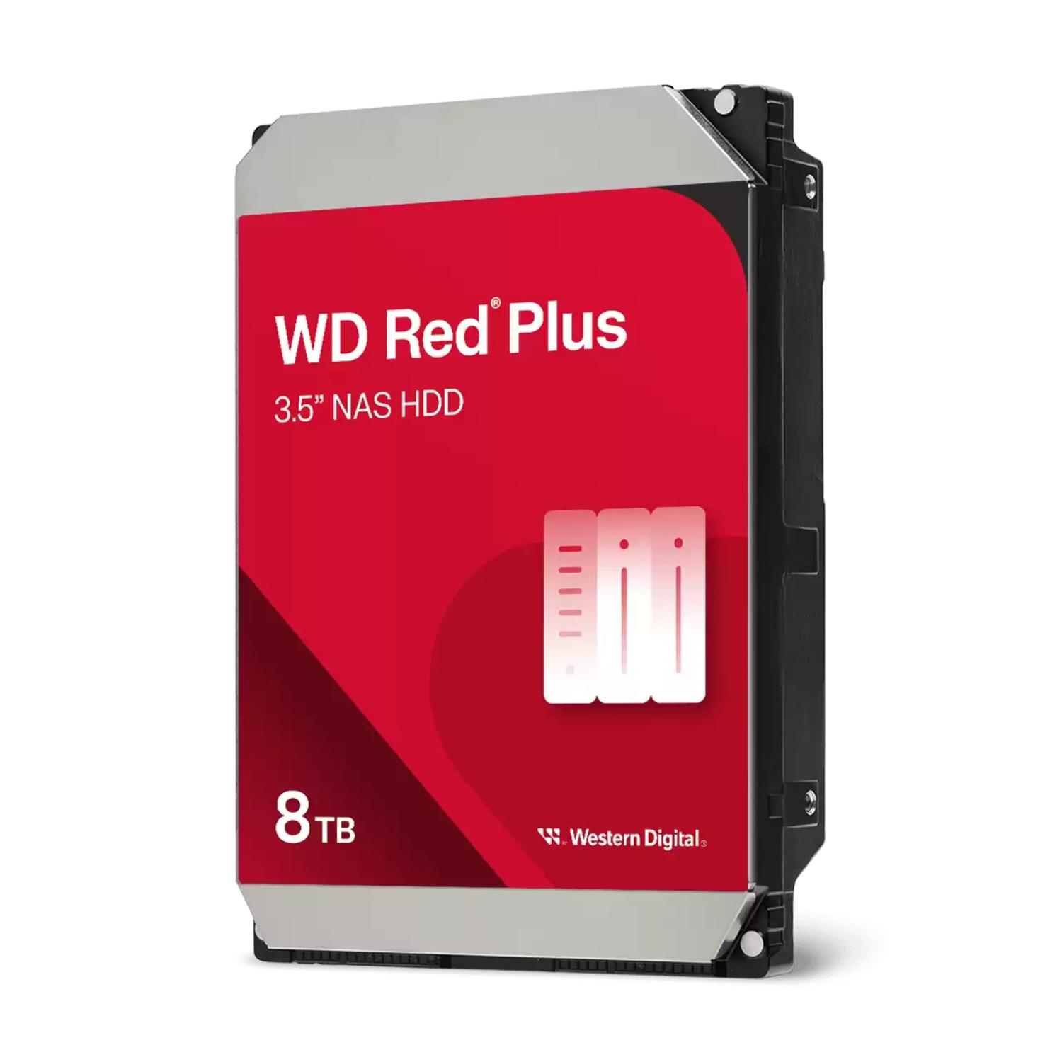 DISCO DURO INTERNO WESTERN DIGITAL RED PLUS NAS 8 TB 3.5' - 1