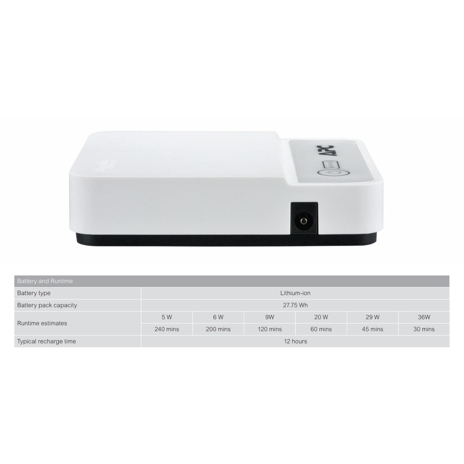 MINI UPS DE RED APC CP12036LI PARA ROUTERS Y CAMARAS IP - 7