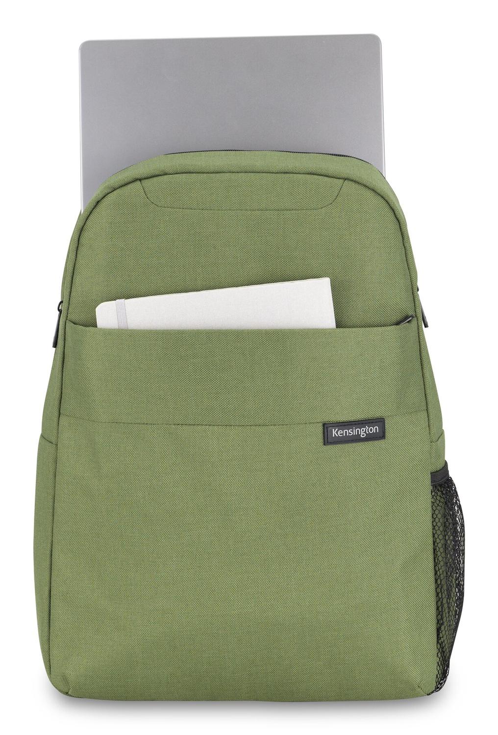 MOCHILA KENSINGTON SIMPLY PORTABLE 16' WATERPROOF VERDE - 7
