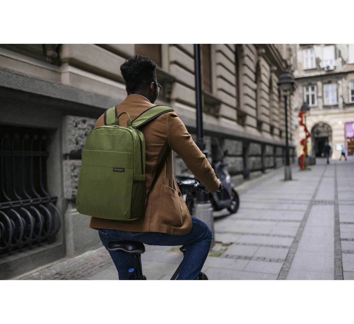 MOCHILA KENSINGTON SIMPLY PORTABLE 16' WATERPROOF VERDE - 8