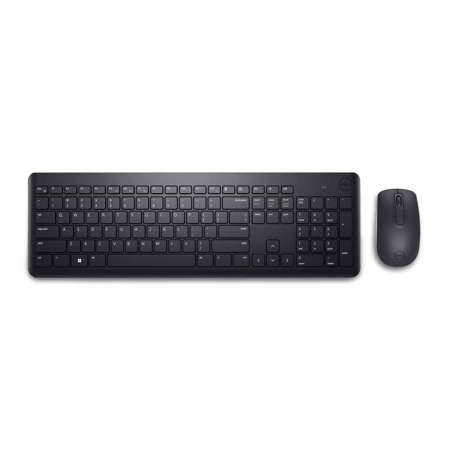 KIT TECLADO Y MOUSE INALAMBRICO KM3322W ESPAÑOL NEGRO - 2