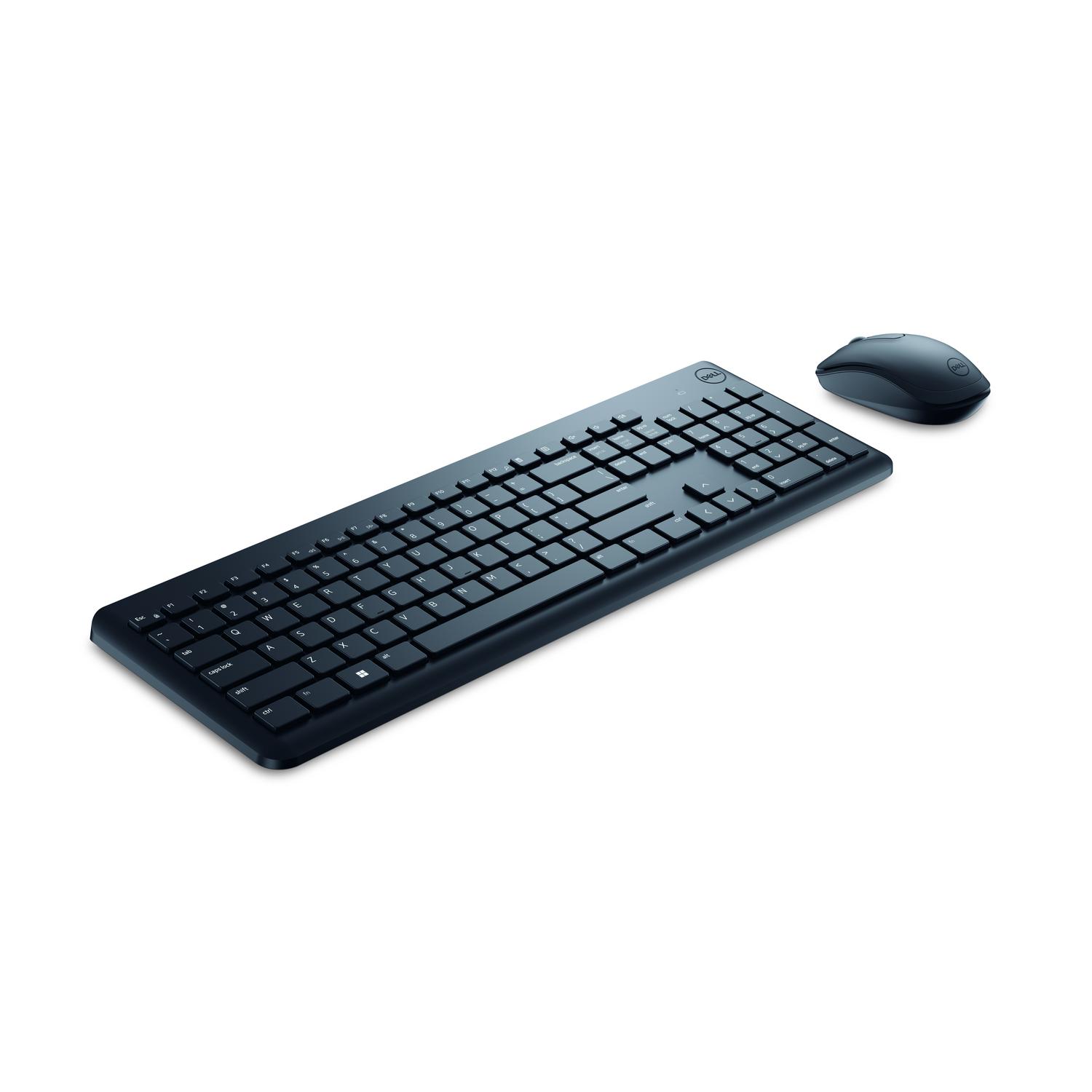 KIT TECLADO Y MOUSE INALAMBRICO KM3322W ESPAÑOL NEGRO - 3