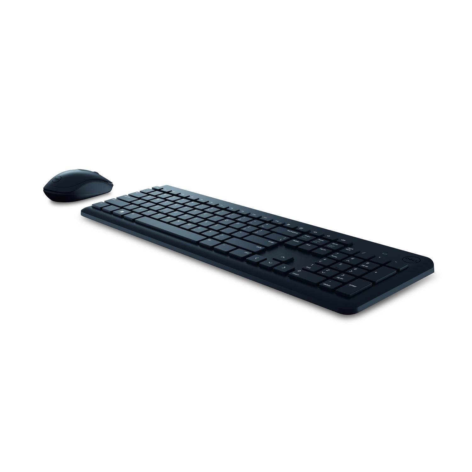 KIT TECLADO Y MOUSE INALAMBRICO KM3322W ESPAÑOL NEGRO - 5