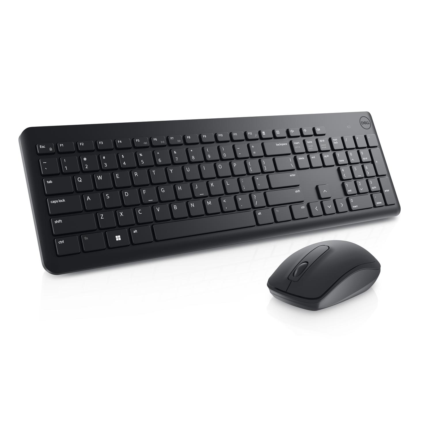 KIT TECLADO Y MOUSE INALAMBRICO KM3322W ESPAÑOL NEGRO - 6