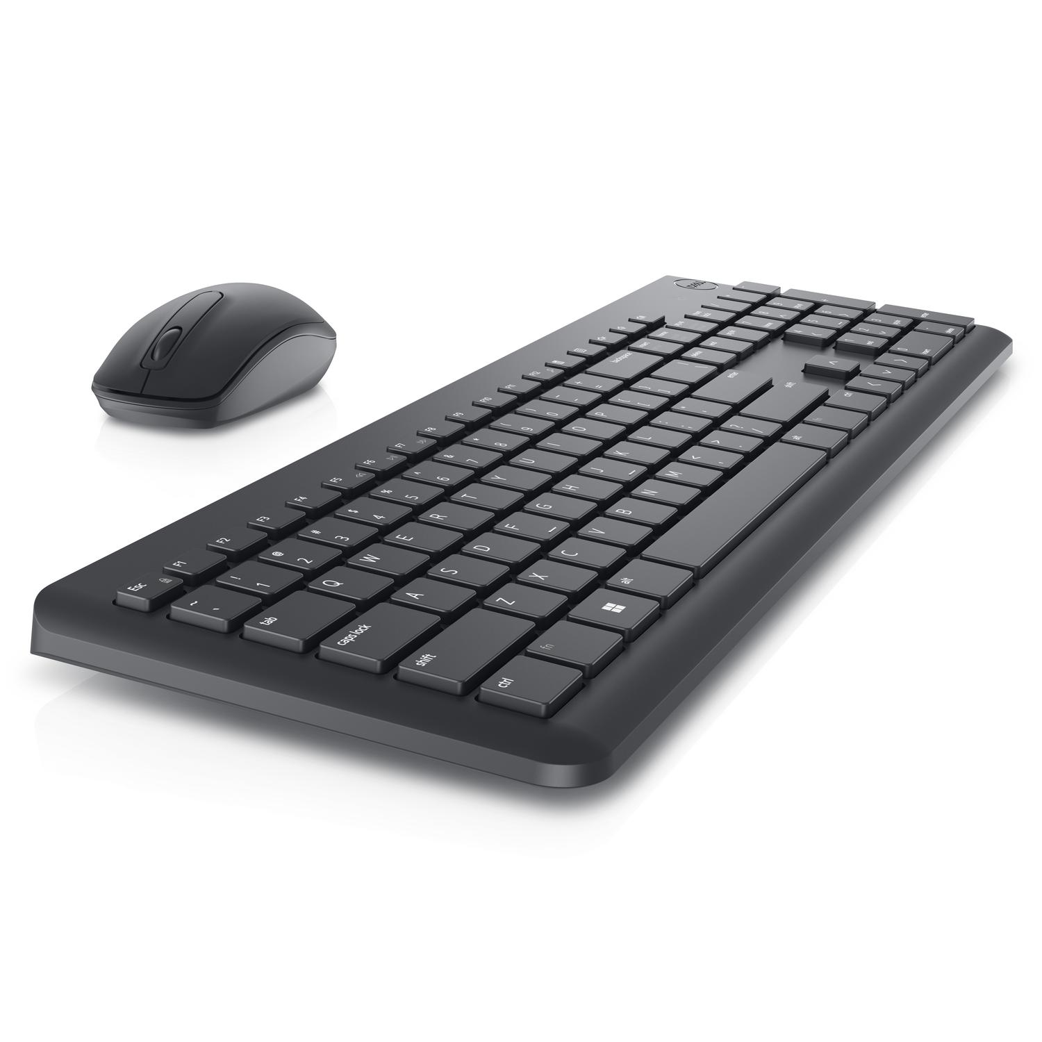 KIT TECLADO Y MOUSE INALAMBRICO KM3322W ESPAÑOL NEGRO - 7