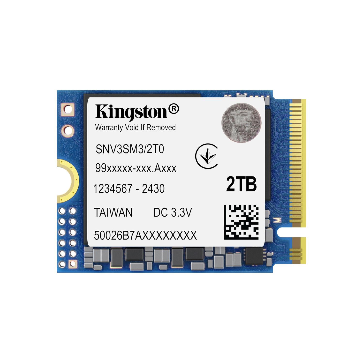 UNIDAD SSD KINGSTON NV3 2TB M.2 2230 NVME PCIE 4.0 X4