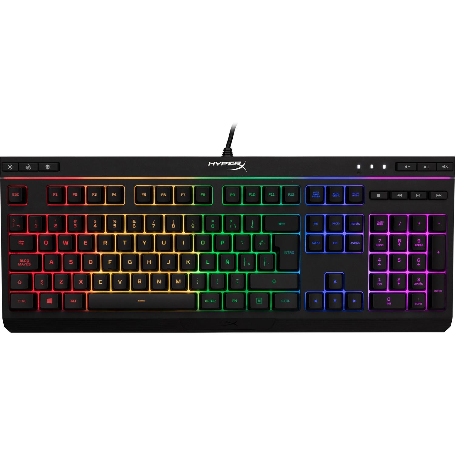 TECLADO HYPERX ALLOY CORE RGB - 6