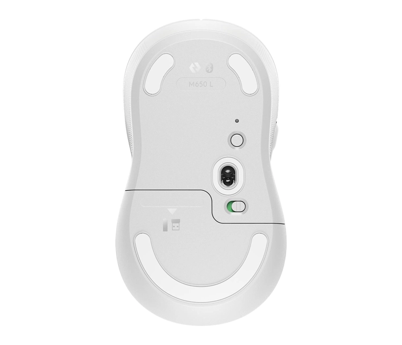 MOUSE INALAMBRICO SIGNATURE M650 L BLANCO - 2