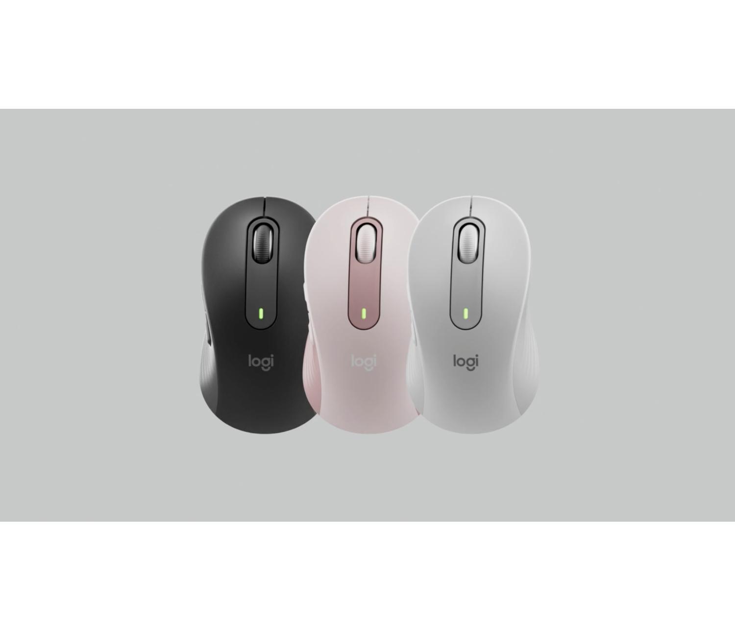 MOUSE INALAMBRICO SIGNATURE M650 L BLANCO - 4