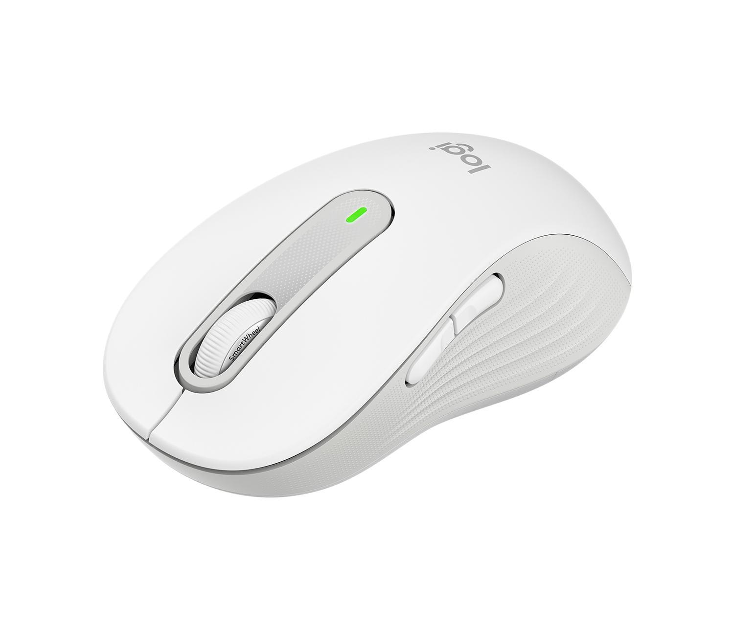 MOUSE INALAMBRICO SIGNATURE M650 L BLANCO - 6