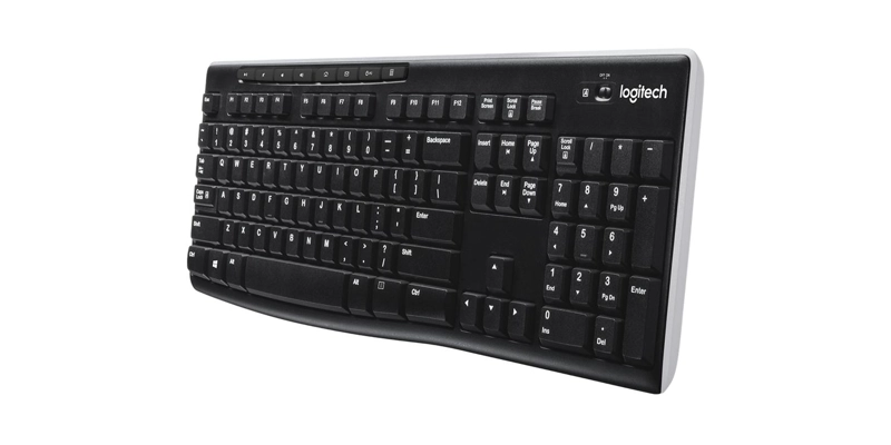 TECLADO INALAMBRICO K270 ESPAÑOL NEGRO - 3