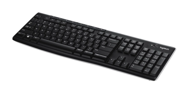 TECLADO INALAMBRICO K270 ESPAÑOL NEGRO - 5