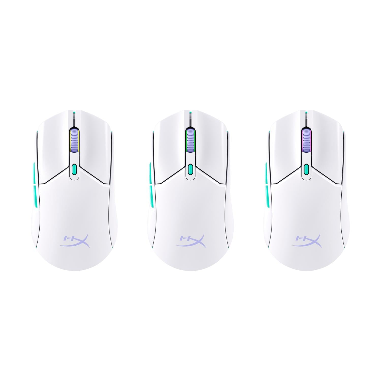 MOUSE GAMING HYPERX PULSEFIRE HASTE 2 CORE INALAMBRICOS BLANCO - 3