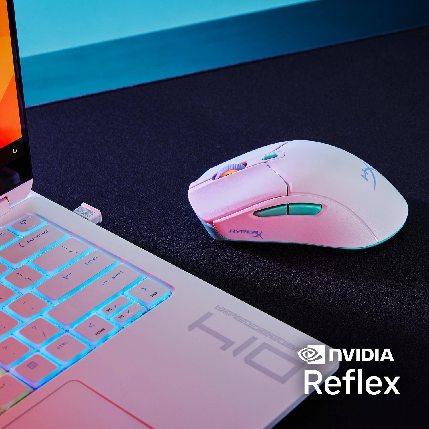 MOUSE GAMING HYPERX PULSEFIRE HASTE 2 CORE INALAMBRICOS BLANCO - 7