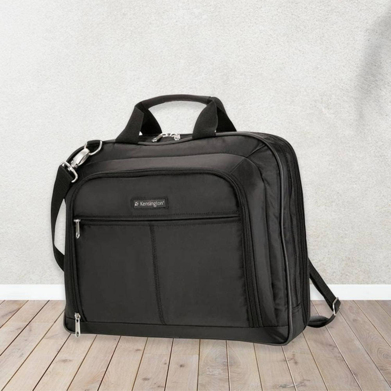 MALETIN PARA NOTEBOOK 15.4' TIPO MENSAJERO NEGRO - 3