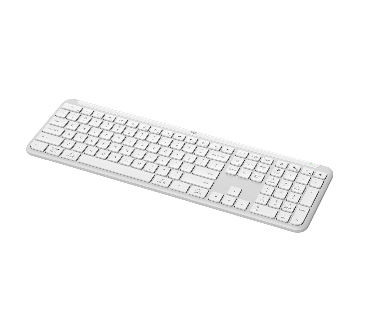 TECLADO INALAMBRICO SIGNATURE SLIM K950 BLANCO ESPAÑOL - 5