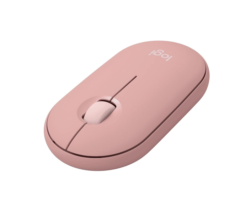 MOUSE BLUETOOTH PEBBLE MOUSE 2 M350S ROSADO - 3