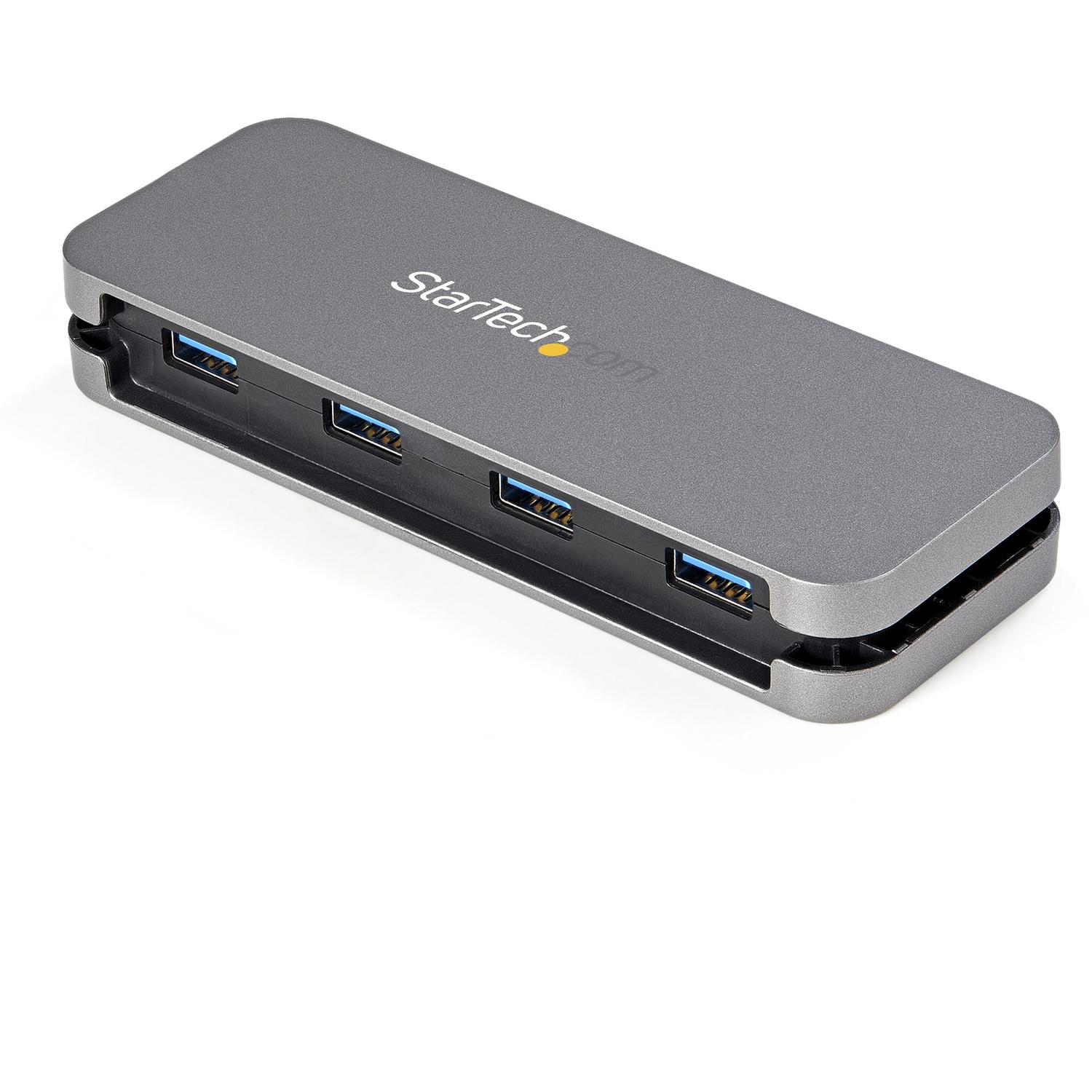 HUB USB C DE 4 PUERTOS USB-A GRIS - 4