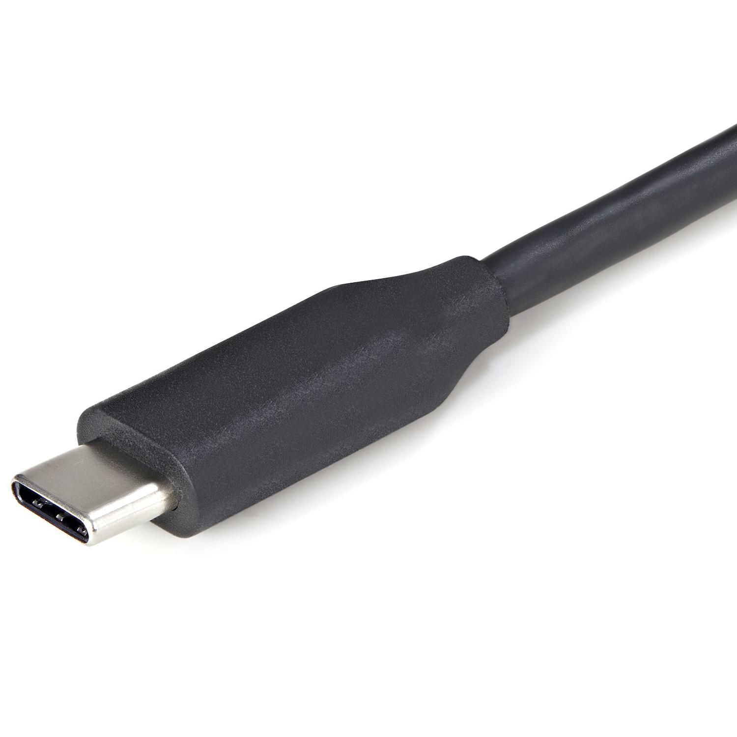 HUB USB C DE 4 PUERTOS USB-A GRIS - 5