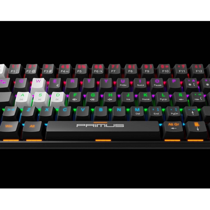 TECLADO MECANICO PRIMUS BALLISTA61T 61 TECLAS RGB NEGRO - 4