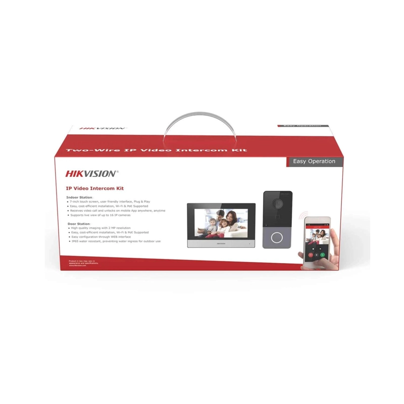 KIT VIDEOPORTERO IP HIKVISION DS-KIS603-P WIFI - 3