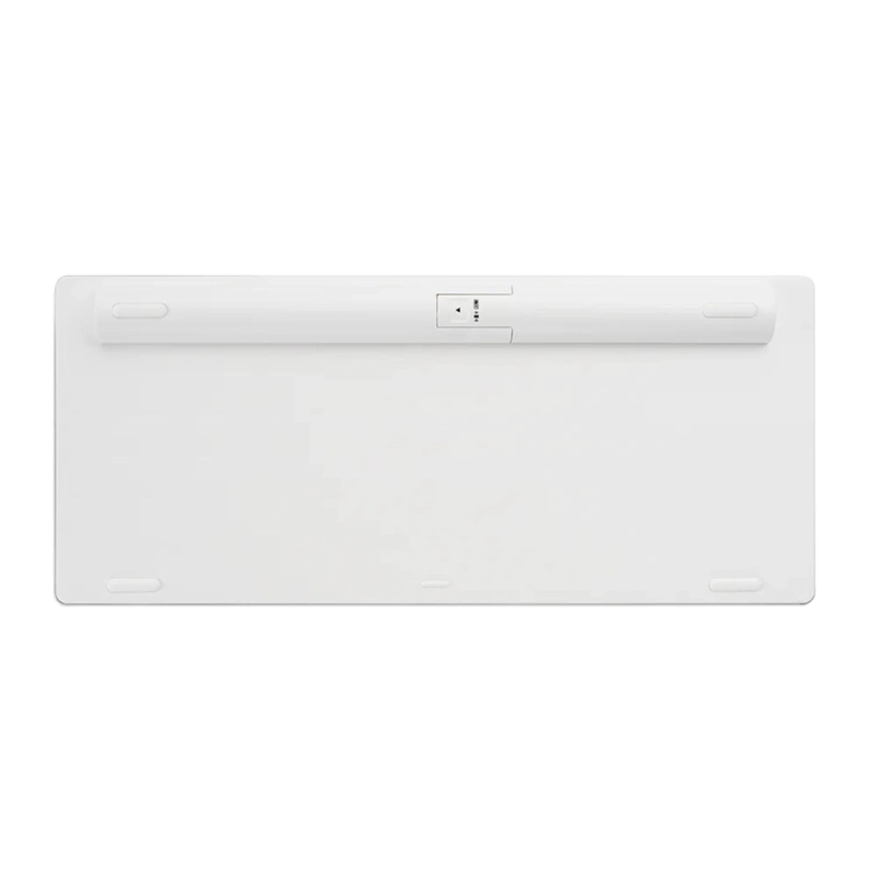 TECLADO INALAMBRICO COMPACTO 3 DISPOSITIVOS BLANCO - 2