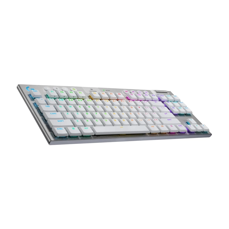 TECLADO GAMER INALAMBRICO LOGITECH G915 X TKL BLANCO - 4