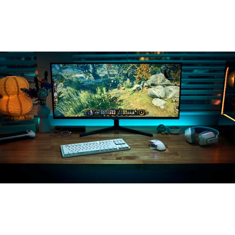 TECLADO GAMER INALAMBRICO LOGITECH G915 X TKL BLANCO - 7