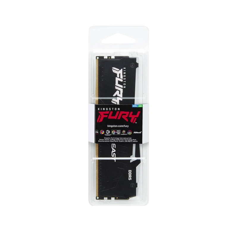 MEMORIA RAM KINGSTON FURY BEAST RGB 8GB DDR5 5600MTS - 5