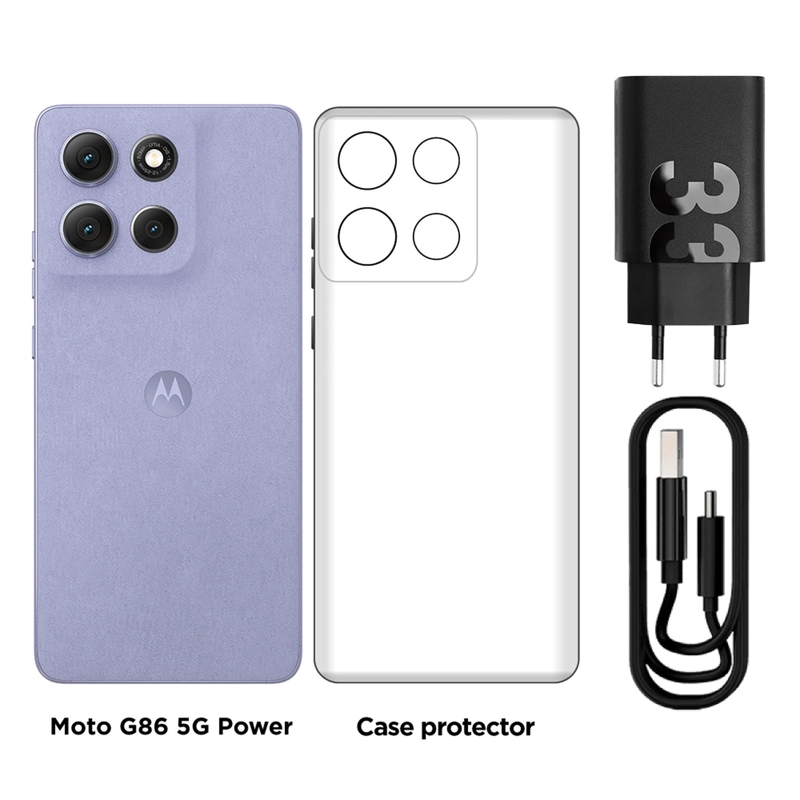 SMARTPHONE MOTO G86 POWER 5G 256GB 8GB 6.6' LILA - 3