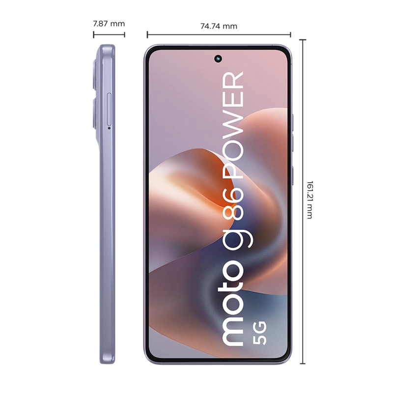 SMARTPHONE MOTO G86 POWER 5G 256GB 8GB 6.6' LILA - 4
