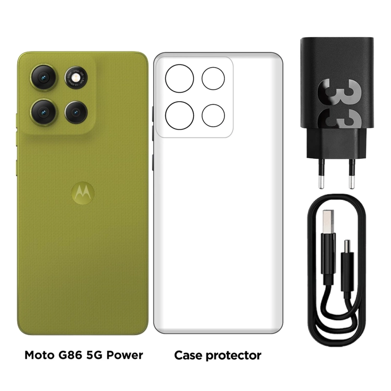 SMARTPHONE MOTO G86 POWER 5G 256GB 8GB 6.6' VERDE - 3