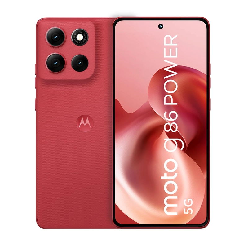 SMARTPHONE MOTO G86 POWER 5G 256GB 8GB 6.6' CHERRY