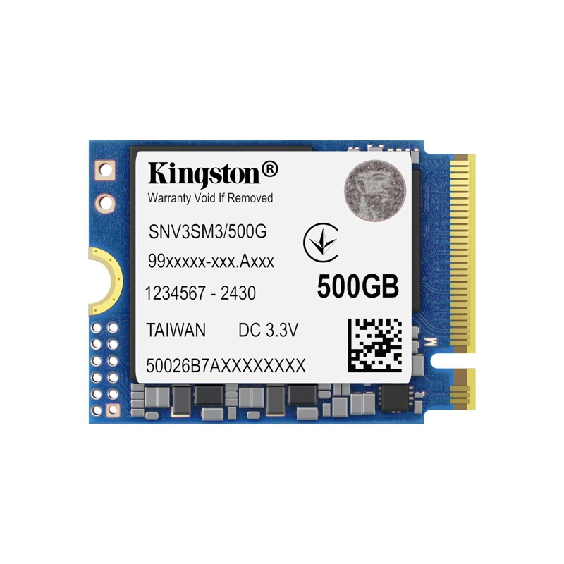 UNIDAD SSD KINGSTON NV3 500GB NVME PCIE 4.0 M.2 2230 - 1