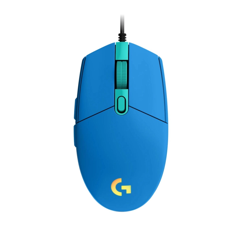 MOUSE GAMER LOGITECH G203 LIGHTSYNC CON CABLE AZUL - 1