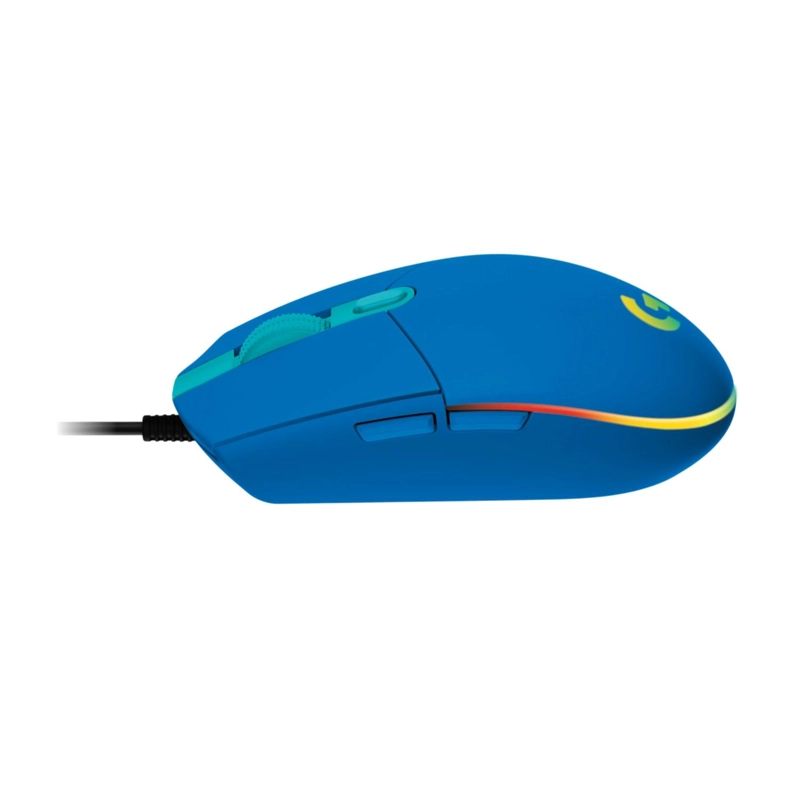 MOUSE GAMER LOGITECH G203 LIGHTSYNC CON CABLE AZUL - 2